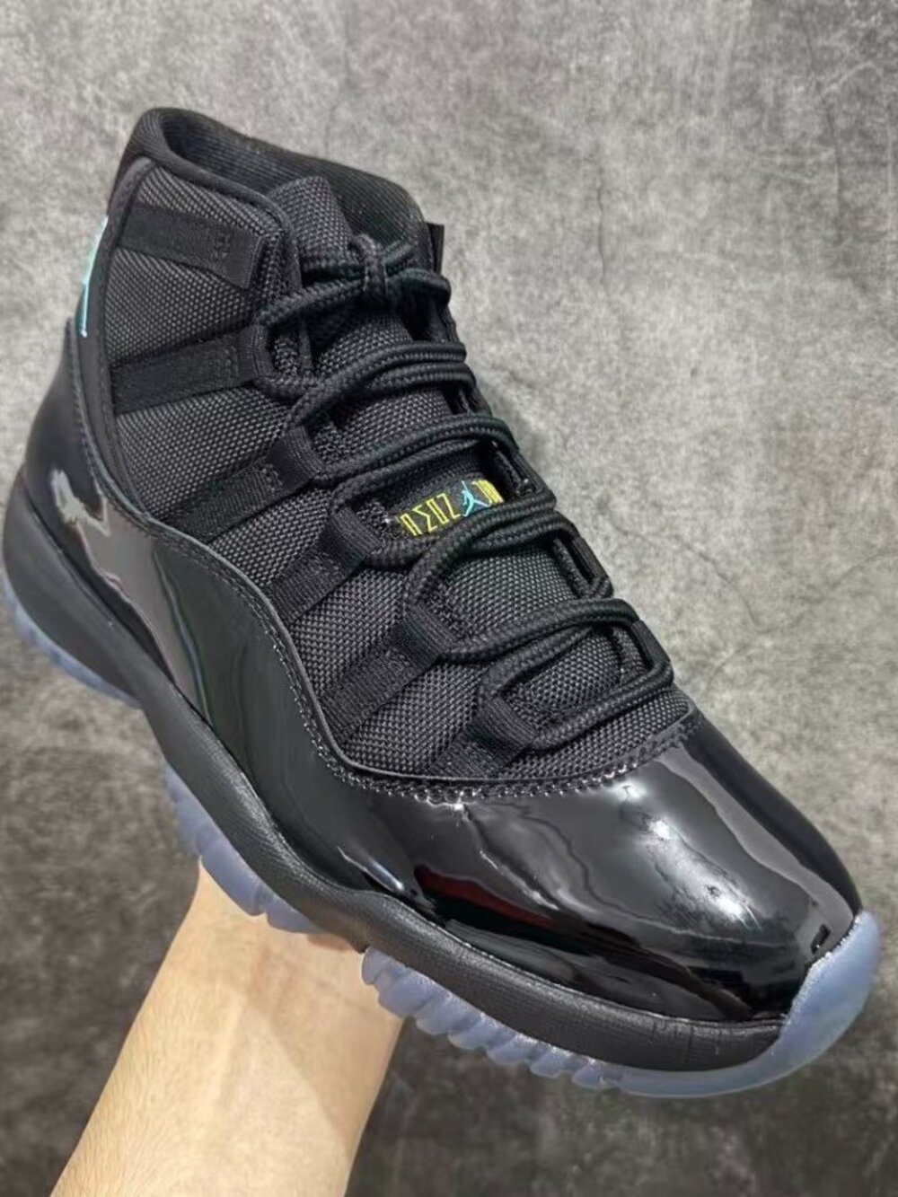 Jordan Air Jordan 11 Retro Gamma Mens Lifestyle Shoes Black